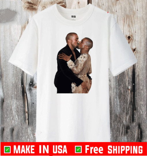 kanye kissing kanye shirt Kanye Loves Kanye West Kissing Himself T-Shirt