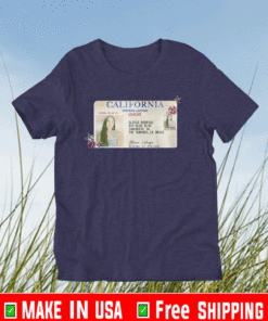 ARIANNA OLIVIA RODRIGO DRIVERS LICENSE SHIRT