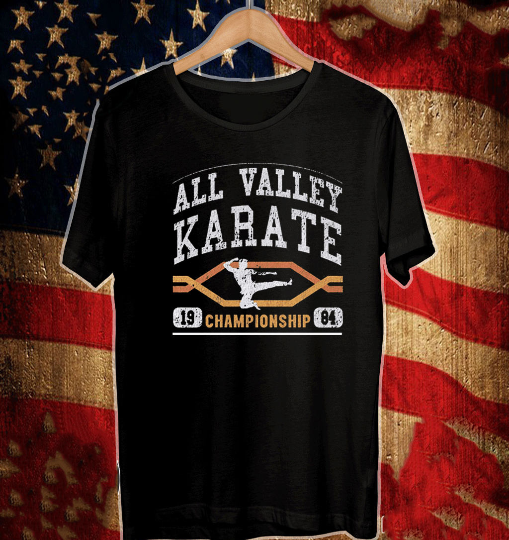 All Valley Karate Championship 1984 Cobra Kai Shirt - ShirtsMango Office