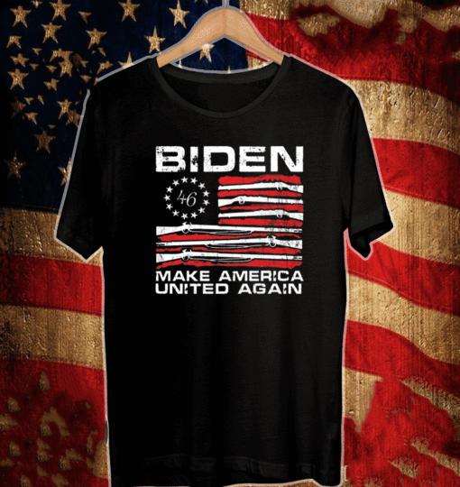 Biden Make American United Again Guns T-Shirt