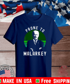 Biden St Patricks Day Shenanigans and Malarkey St Pattys T-Shirt