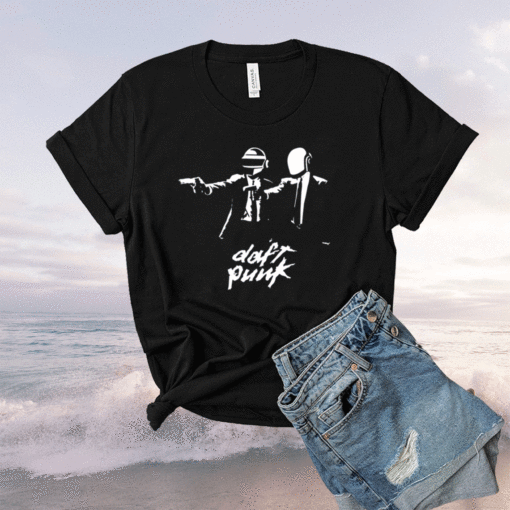 Daft Punk Fiction Essential T-Shirt