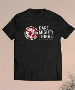 Dare Mighty Things Perseverance Mars Rover Hidden Code Shirt