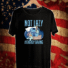 Disney Lilo & Stitch Not Lazy Energy Saving Shirt