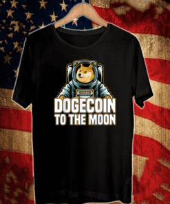 Dogecoin To The Moon T-Shirt