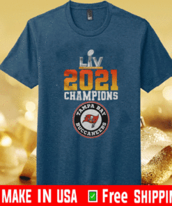 Florida Buccaneers Superbowl Champs champions 2021 NFL Football T-Shirt