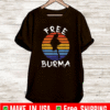 Free Burma Vintage T-Shirt