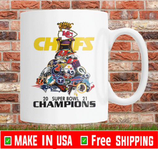 Champions Kansas City Chiefs Football-NFL Mug Logo 2021