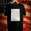 Kurt Cobain Suicide Note White T-Shirt