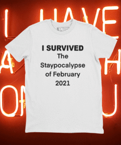 I Survived The Staypocalypse of February 2021 T-Shirt