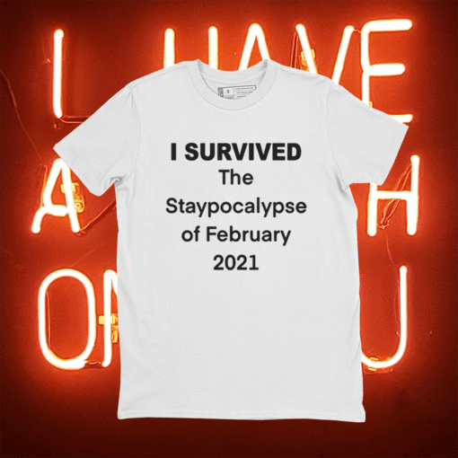 I Survived The Staypocalypse of February 2021 T-Shirt