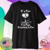 It's Fine I'm Fine Everything Is Fine Funny Cute Raining Cat Shirts