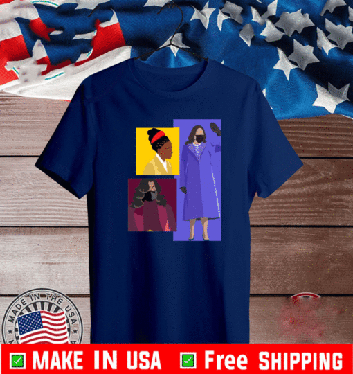 Kamala Harris Michelle Obama Amanda Gorman Shirt – Feminist Inauguration 2021 T-Shirt