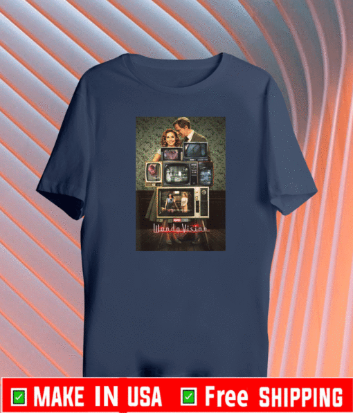 Marvel WandaVision Through The Years Poster Marvel Studios Wandavision T-Shirt