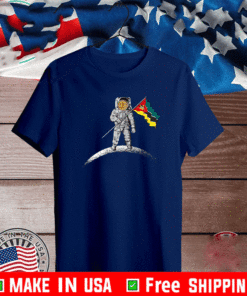 Mozambique Heritage Mozambiquean Astronaut Moon T-Shirt