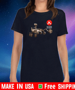 mars perseverance rover tee shirts