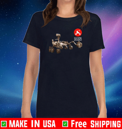 mars perseverance rover tee shirts