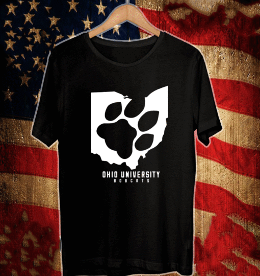 Ohio University Ohio Paw Bobcats T-Shirt