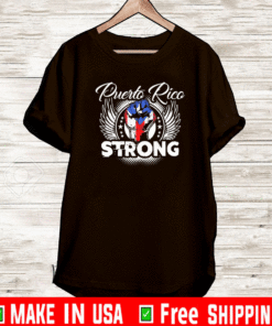Puerto rico strong American flag Shirt
