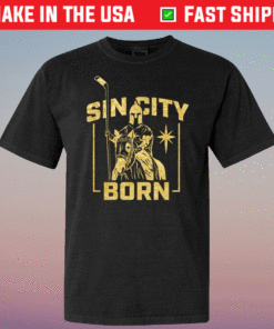 Sin City Born Metallic T-Shirt