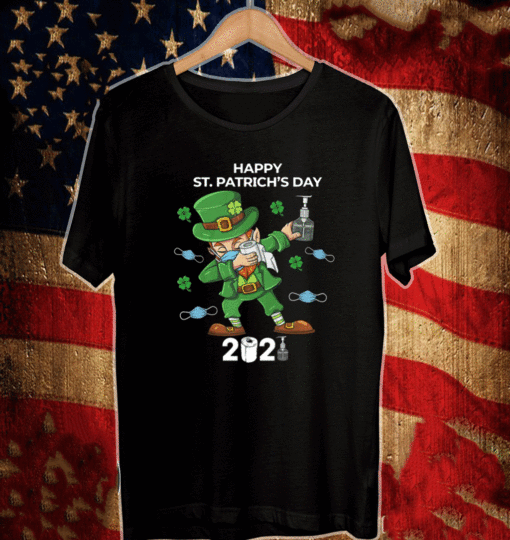 St Patrick’s Day 2021 Dabbing Leprechaun Shirt