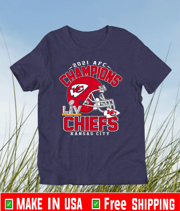 Kansas City Chiefs Champions 2021 AFC West Champion Shirt - Yesweli