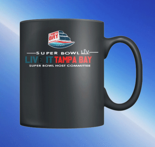 Super Bowl LIV Live It Tampa Bay Mug Super Bowl Host Committee 2021 MUG