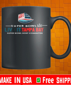 Super Bowl LIV Live It Tampa Bay Mug Super Bowl Host Committee 2021 MUG