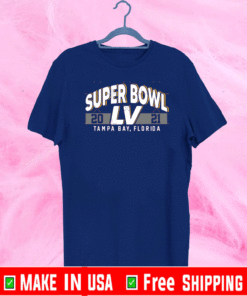 Super Bowl LV 2021 Tampa Bay Football Championship Florida T-Shirt