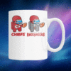 Superbowl LV 2021 Among us Kansas City Chiefs Vs Tampa Bay Bucaneers Mug
