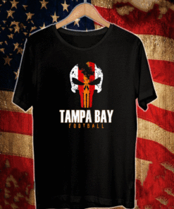 Tampa Bay Football Skull T-Shirt