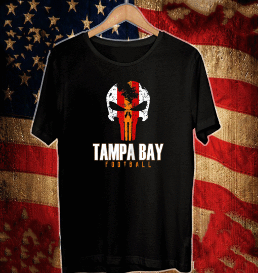 Tampa Bay Football Skull T-Shirt