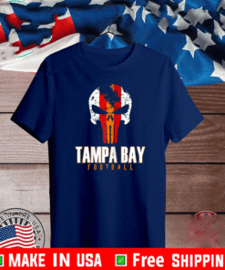 Tampa Bay Football Skull T-Shirt