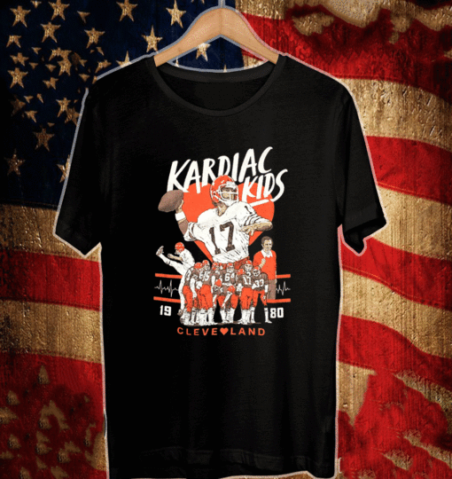 Official Team Cleveland Kardiac Kids 1980 T-Shirt