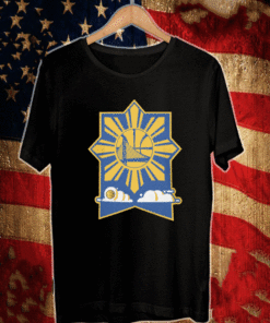 golden state warriors filipino heritage night 2021 logo t-shirt