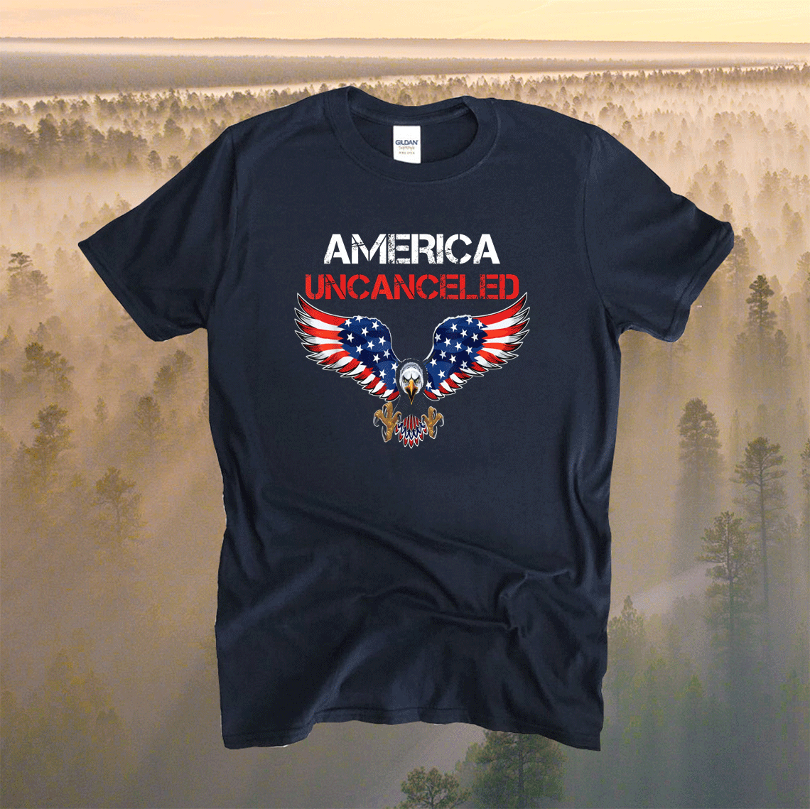 America uncanceled America uncanceled American eagle Shirt ...