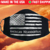 American Neanderthal Flag Face Mask