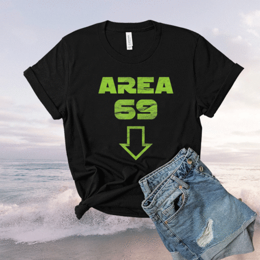 Area 69 Funny Meme Futuristic Style Shirt