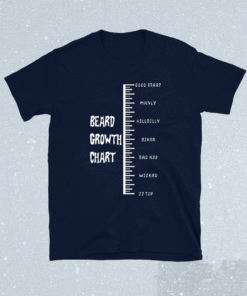 Beards Crowth Chart Shirt