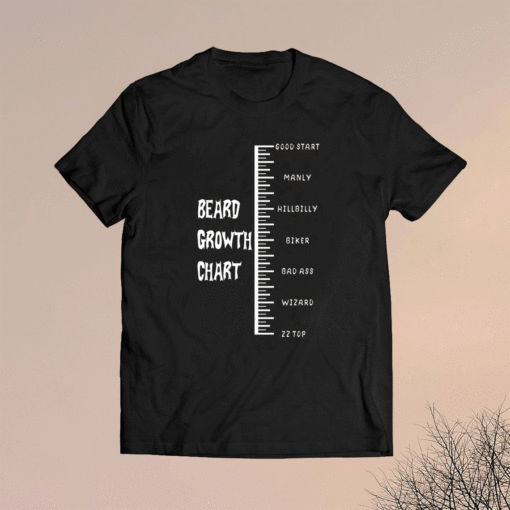 Beards Crowth Chart Shirt