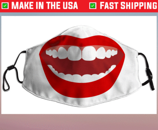 Big mouth smile Face Mask