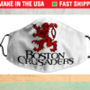 Boston Crusaders Face Mask
