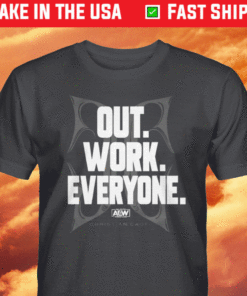 Christian Cage Out Work Everyone T-Shirt