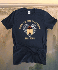 Cicada singing the song of my people 2021 tour t-shirt