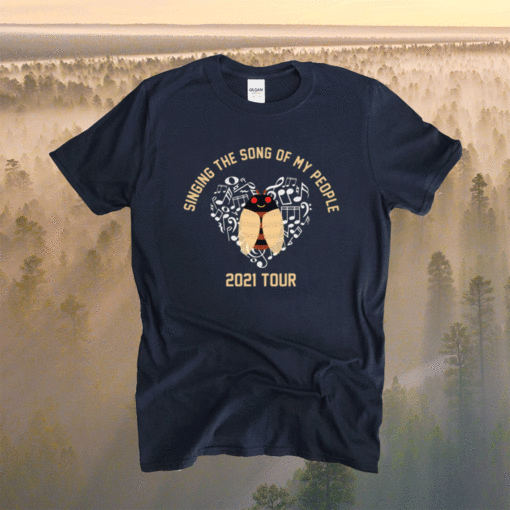 Cicada singing the song of my people 2021 tour t-shirt