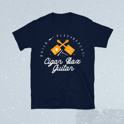 Cigar Box Guitar Guitarist Bassist Music Lover Shirt