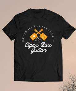 Cigar Box Guitar Guitarist Bassist Music Lover Shirt