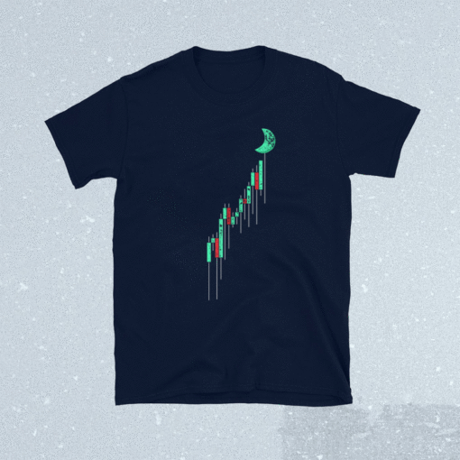 Crypto Trading Hodl Stock Chart To The Moon Vintage Shirt