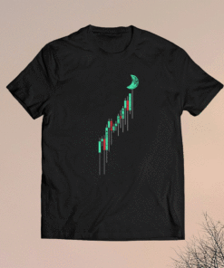 Crypto Trading Hodl Stock Chart To The Moon Vintage Shirt