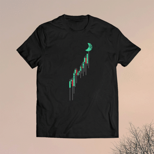 Crypto Trading Hodl Stock Chart To The Moon Vintage Shirt